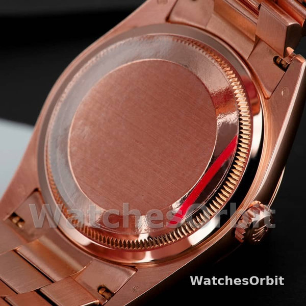 Replica Rolex Day-Date 36mm unisex-118205-zwart Arabische wijzerplaat zwart