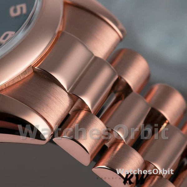 Replica Rolex Day-Date 36mm unisex-118205-zwart Arabische wijzerplaat zwart