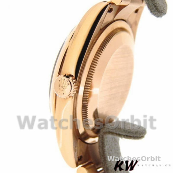 Replica Rolex Day-Date 36mm Unisex-118205-Witte Romeinse cijfers Wijzerplaat Wit