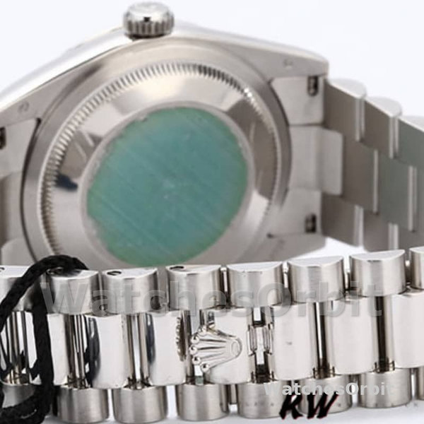 Replica Rolex Day-Date 36mm Unisex-118206-Meteoriet Grijze Wijzerplaat