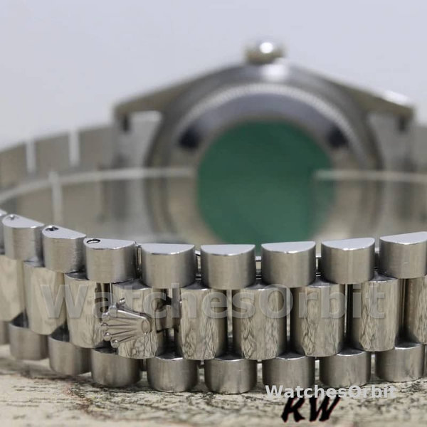 Replica Rolex Day-Date 36mm Unisex-118206-Platinum-Ice Blue Dial Ijsblauw