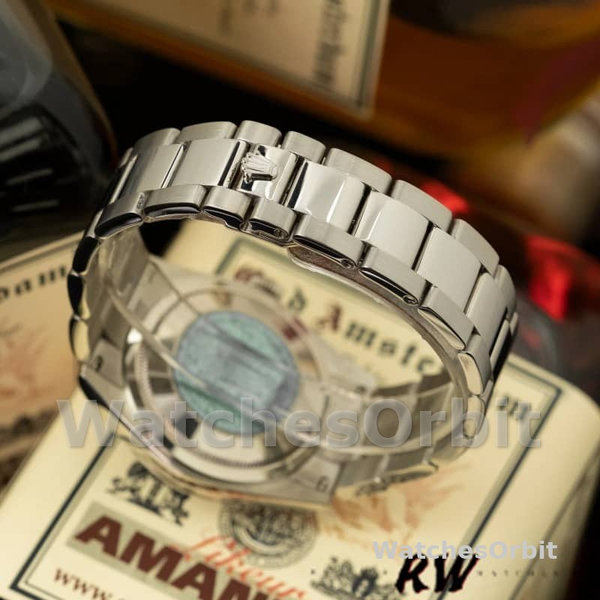 Replica Rolex Day-Date 36mm voor heren-118209-Jubileum-Chocoladebruin-Diamanten wijzerplaat Bruin