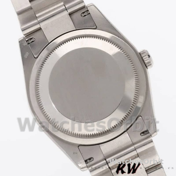 Replica Rolex Day-Date 36mm Unisex-118209-Zilver Romeinse cijfers Wijzerplaat-Automatisch Zilver