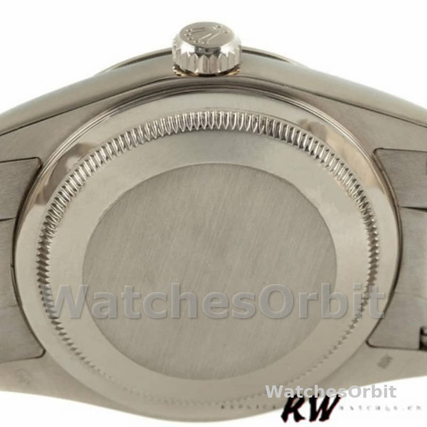 Replica Rolex Day-Date 36mm Unisex-118209-Witgoud-Koperbruine Wijzerplaat Bruin<br />