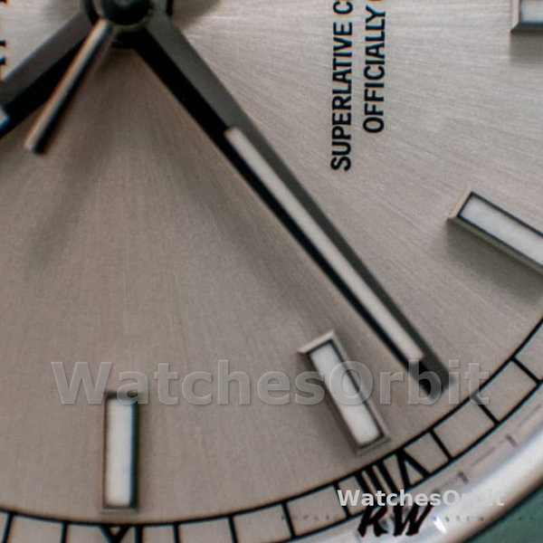 Replica Rolex Day-Date 36mm Unisex-118209-Wit Gold-Oyster Armband-Witte Wijzerplaat Wit<br />