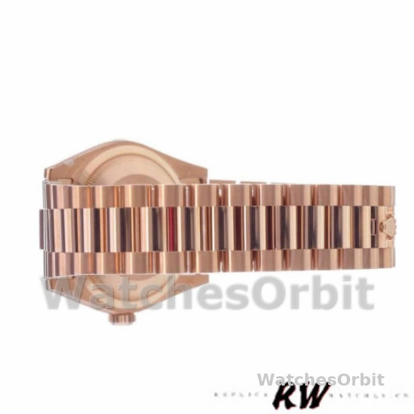 Replica Rolex Day-Date 36mm unisex-118235-Parelmoer wijzerplaat MOP