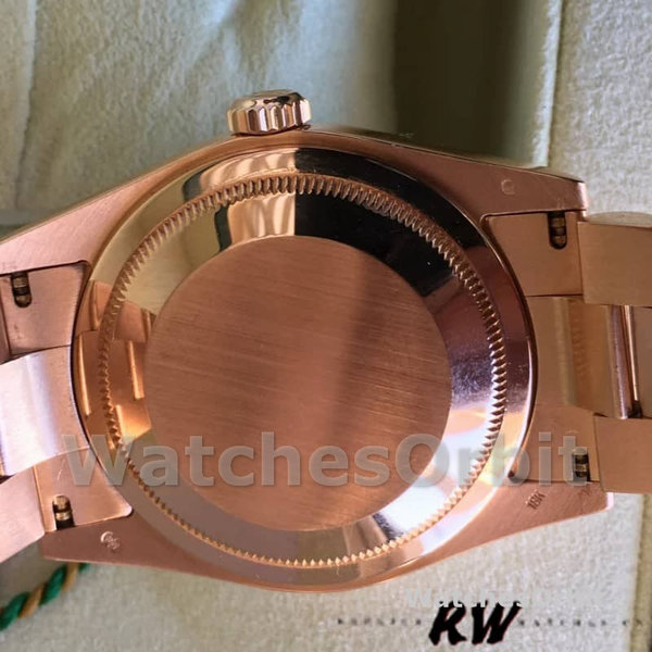 Replica Rolex Day-Date 36mm Unisex-118235-Rhodium Grey Dial Rhodium Grey