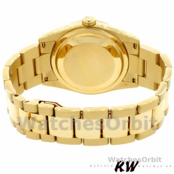 Replique Rolex Day-Date 36mm Unisex-118238-Arabic Numeral Wave-Champagne Cadran Champagne