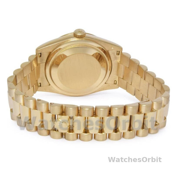 Replique Rolex Day-Date 36mm Unisex-118238-Champagne Cadran-Arabic Numeral Champagne