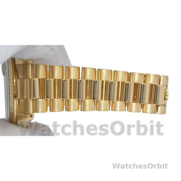 Replique Rolex Day-Date 36mm Unisex-118238-Champagne Cadran-Arabic Numeral Champagne