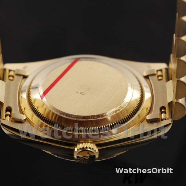 Replique Rolex Day-Date 36mm Unisexe-118238-Cadran ivoire-Colonne cannelée ivoire