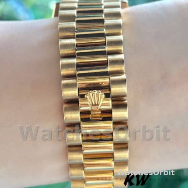 Replique Rolex Day-Date 36mm Unisex-118238-Cadran diamant pavé Diamant pavé<br />