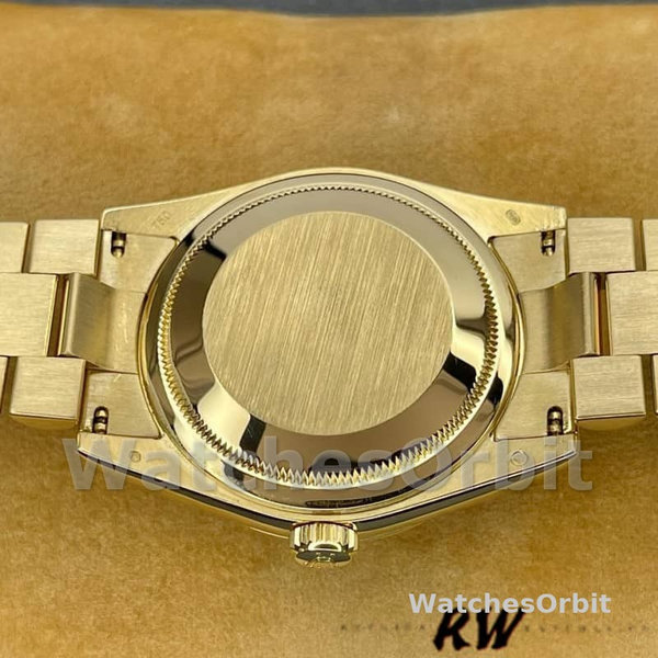 Replique Rolex Day-Date 36mm Unisex-118238-Or jaune-Diamant Cadran Météorite Météorite<br />