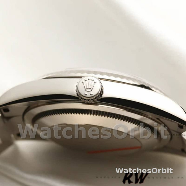 Replica Rolex Day-Date 36mm Unisex-118239-Zwarte Diamanten Wijzerplaat Zwart<br />