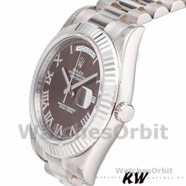 Replica Rolex Day-Date 118239 Chocolate Brown Dial 36mm Unisex Replica Uhr, Replica Uhr, Stilvolles Accessoire