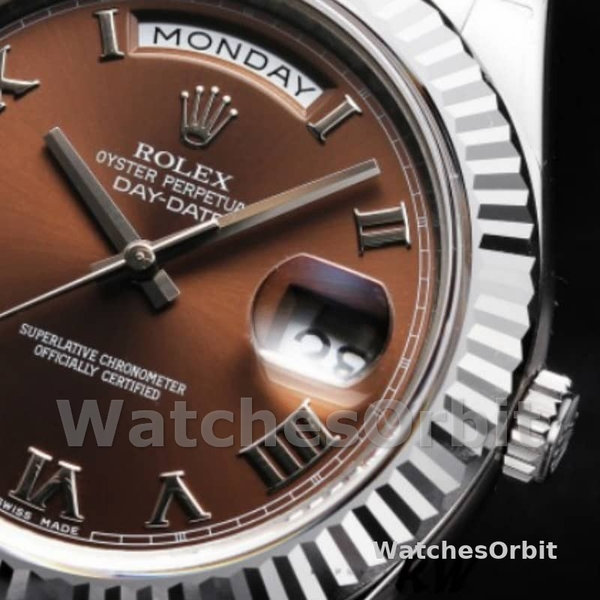 Replica Rolex Day-Date 118239 Chocolate Brown Dial 36mm Unisex Replica Uhr, Replica Uhr, Stilvolles Accessoire
