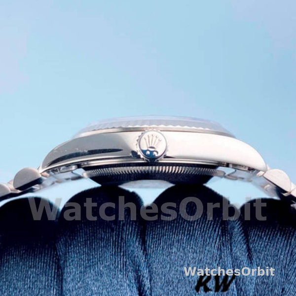 Replica Rolex Day-Date 36mm unisex-118239-Diamond-Lapis Lazuli Blue Dial Blauw