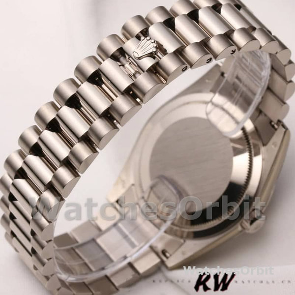 Replica Rolex Day-Date 36mm Unisex-118239-Jubileum-Chocolade Bruin Wijzerplaat Bruin