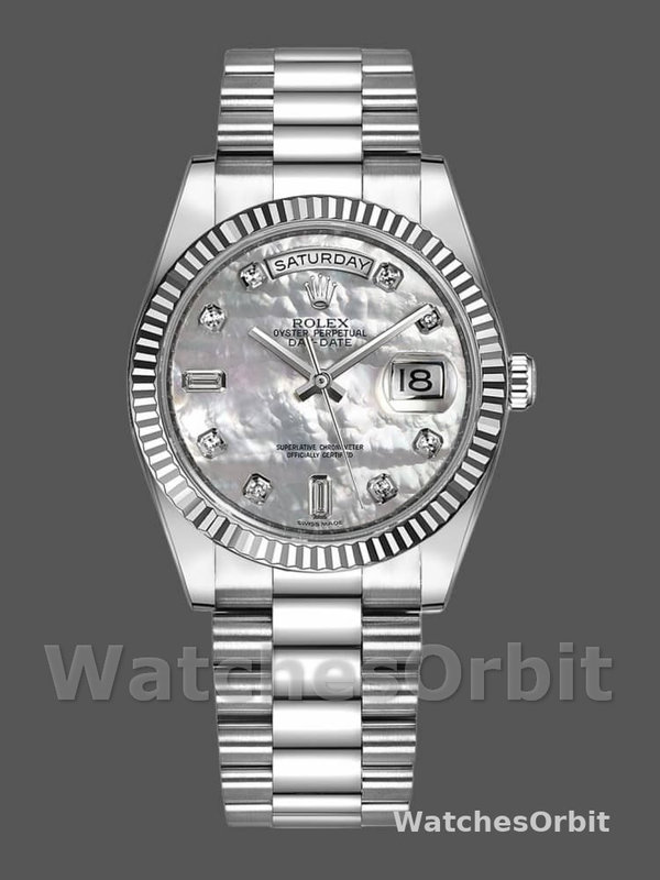 Rolex Day-Date 118239 MOP Dial 36mm Unisex Replica Watch