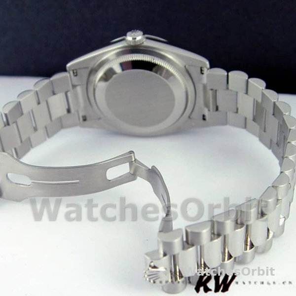 Replique Rolex Day-Date 36mm Unisex-118346-Lapis Lazuli Cadran Bleu Bleu unisexe