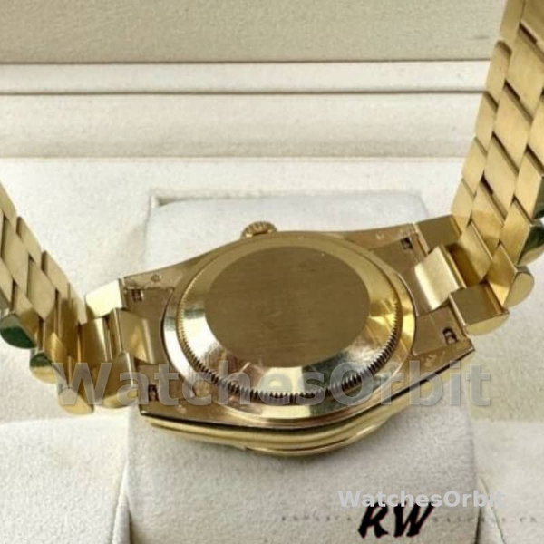 Replica Rolex Day-Date 36mm Unisex-118388-Zwart Diamond Dial Zwart<br />