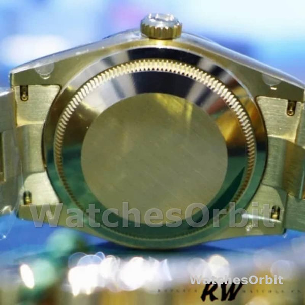 Replica Rolex Day-Date 36mm Unisex-118388-Diamant Bezel-Champagne Wijzerplaat Champagne