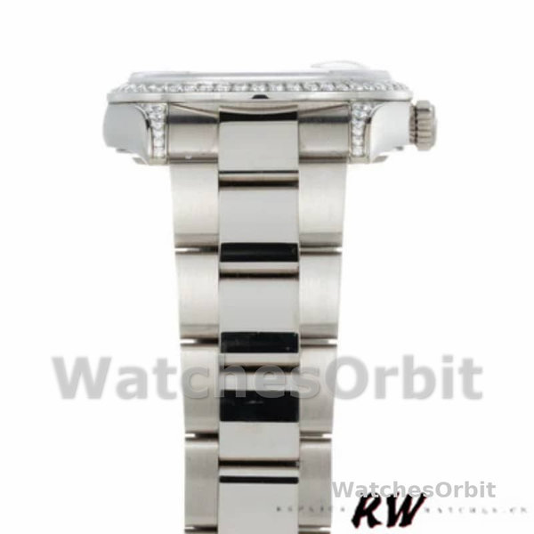 Replica Rolex Day-Date 36mm Unisex-118389-Comparatore bianco con numeri romani Bianco