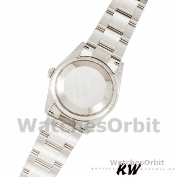Replica Rolex Day-Date 36mm Unisex-118389-Comparatore bianco con numeri romani Bianco