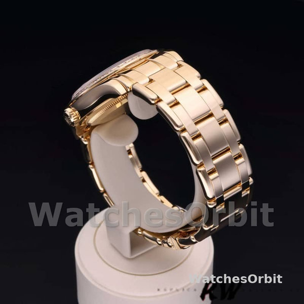 Replica Heren Rolex Day-Date-18948, 39mm, champagne diamant wijzerplaat, speciale editie