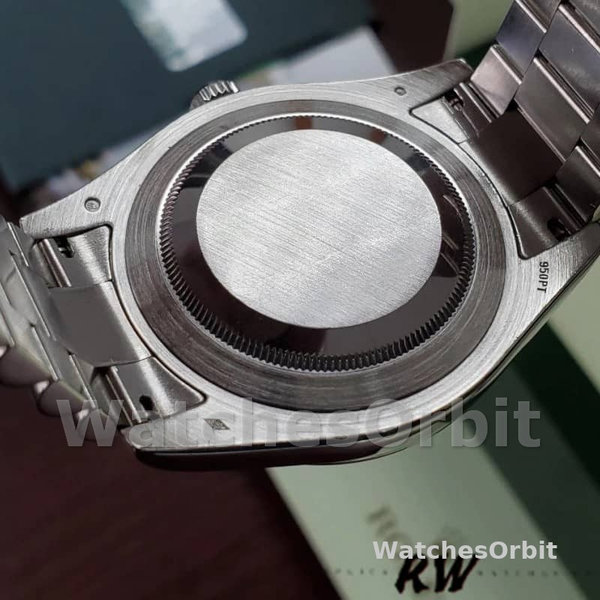 Replica Heren Rolex Day-Date-218206, 41mm, Platina, Glacier Blue Diamond Romeinse Wijzerplaat