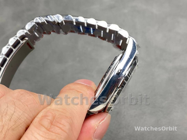 Replica Rolex Datejust 36-m126284RBR 0017, 36mm, Roestvrij staal, Wit Romeins Jubileum, voor heren