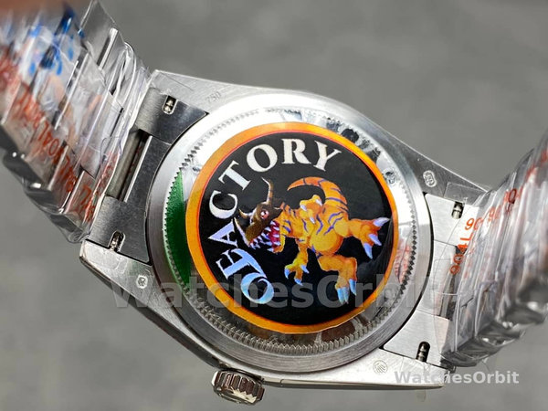 Replica Rolex Datejust 36-m126284RBR 0017, 36mm, Roestvrij staal, Wit Romeins Jubileum, voor heren