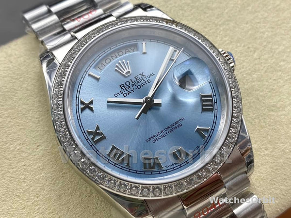 Replica Dames Rolex Datejust 31-278274 0010, Witte Romeinse Wijzerplaat, Geribbelde Ring, Jubileum, Dames Wit