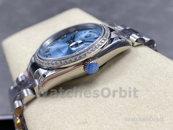 Replica Dames Rolex Datejust 31-278274 0010, Witte Romeinse Wijzerplaat, Geribbelde Ring, Jubileum, Dames Wit