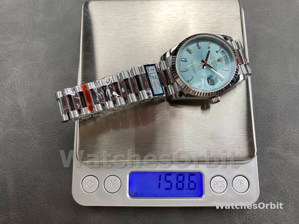 Replica Dames Rolex Datejust 31-m278278 0046, 31mm, Geelgoud, Olijfgroen gebloemd, President Green