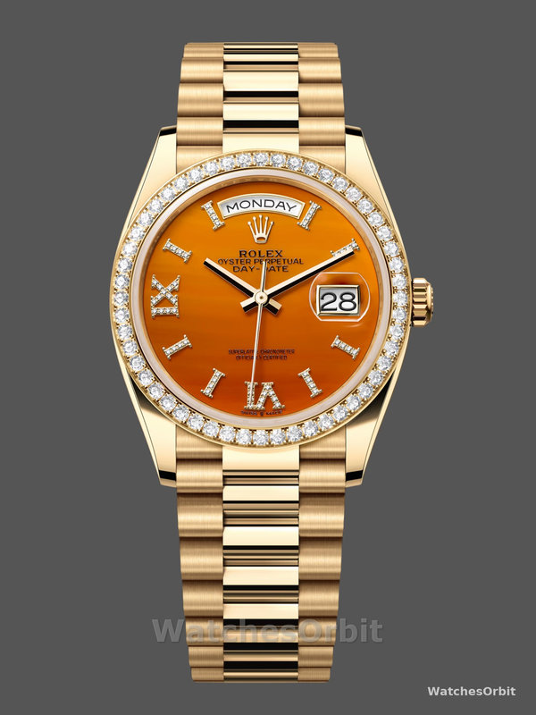 Rolex Day Date 36 President Bracelet 128348RBR 0049 Unisex Watch