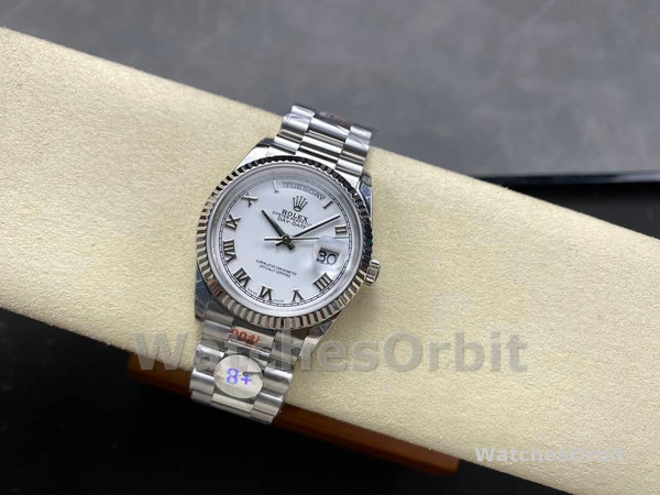 Replique Rolex Datejust 31-278274 0010, Femmes Cadran romain blanc, lunette cannelée, Jubilé, Ladies White