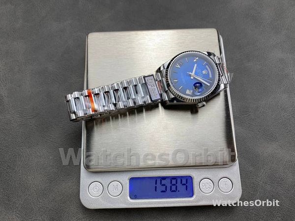 Replica Dames Rolex Datejust 31-m278288RBR 0006, Geelgoud, Parelmoer, Diamant wijzerplaat, Diamant lunette, MOP