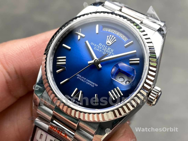 Replica Dames Rolex Datejust 31-m278288RBR 0006, Geelgoud, Parelmoer, Diamant wijzerplaat, Diamant lunette, MOP