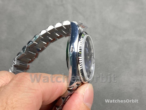 Replica Dames Rolex Datejust 31-m278288RBR 0006, Geelgoud, Parelmoer, Diamant wijzerplaat, Diamant lunette, MOP