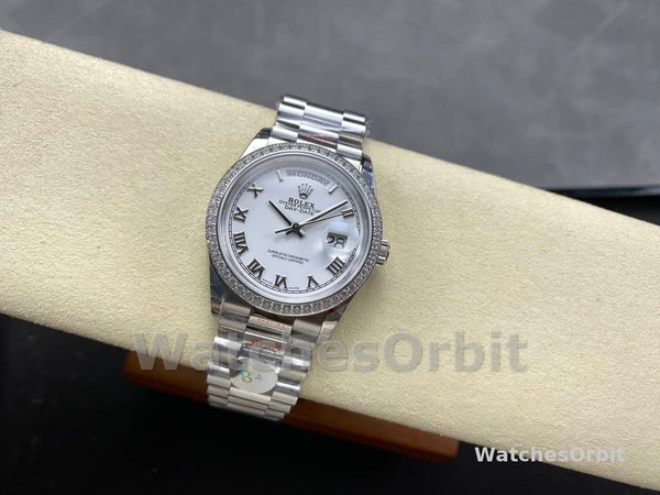 Replica Heren Rolex Datejust 41-126334 0024, Automatisch, Witte Wijzerplaat