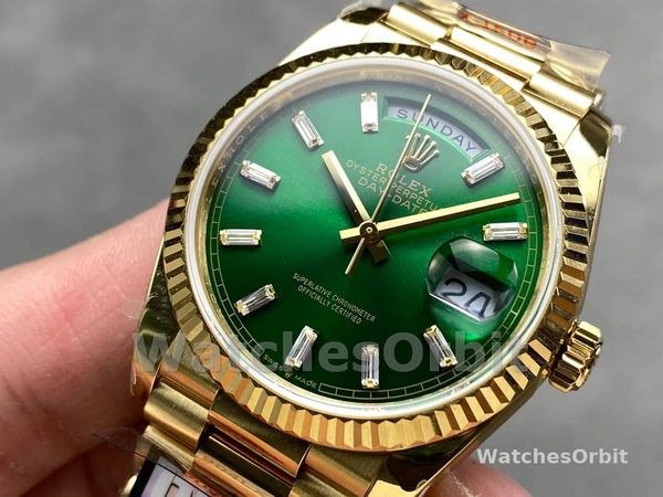 Replica Heren Rolex Submariner 40-16613T, 18K, Champagne Diamond Dial, Zwarte Bezel, Gold Champagne Dial