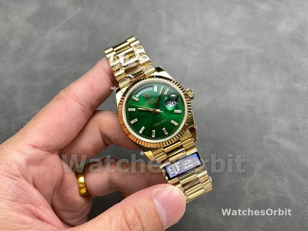 Replica Heren Rolex Submariner 40-16613T, 18K, Champagne Diamond Dial, Zwarte Bezel, Gold Champagne Dial