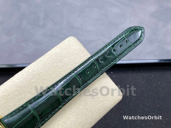 Replica Rolex Day Date 36-m128345RBR 0075, Everose goud, Diamanten ring, bruine ombre