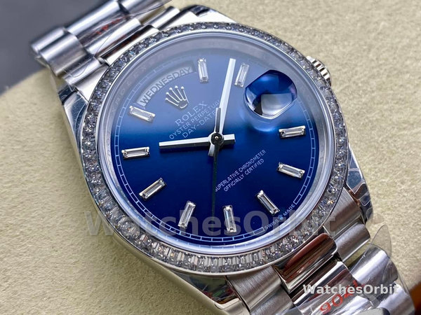 Replica Heren Rolex Submariner 41-126610LN, zwarte wijzerplaat, geribbelde lunette, jubileum, heren zwart