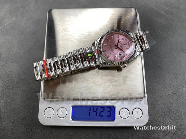Replica Heren Rolex Datejust 41-m126334 0013, Grijze wijzerplaat, Oystersteel & Witgoud, Stalen Band