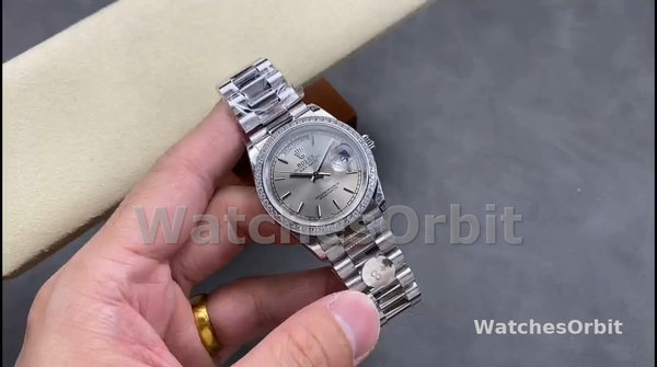 Replique Hommes - Rolex Datejust 41-126334 0024, Automatique, Cadran blanc, Blanc