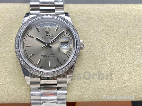 Replica Heren Rolex Datejust 41-126334 0024, Automatisch, Witte Wijzerplaat