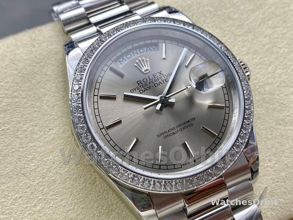 Replica Heren Rolex Datejust 41-126334 0024, Automatisch, Witte Wijzerplaat
