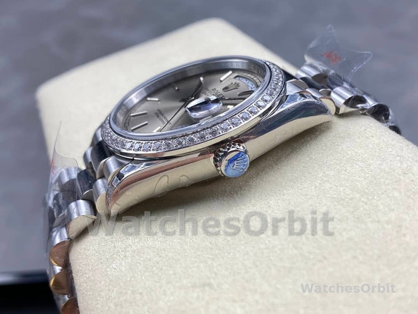 Replica Heren Rolex Datejust 41-126334 0024, Automatisch, Witte Wijzerplaat